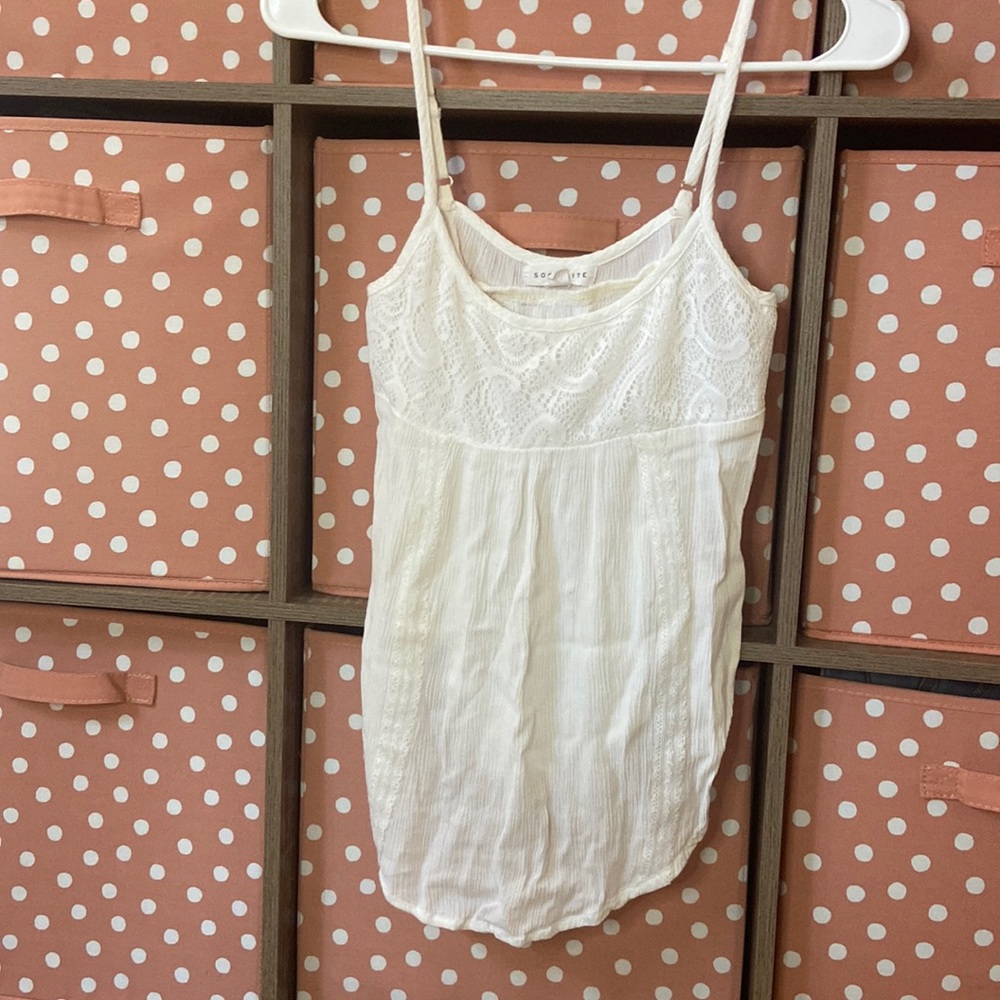 Socialite boho tank top